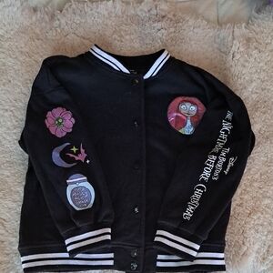 Disney Black Sweatshirt with The Nightmare Before Christmas Design